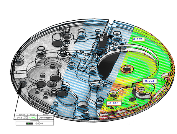 Messen mit CAD-Daten - Einfache Bedienung mit CAD-Online®