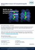 Wirtschaftlich messen mit Computertomografie - Mai 2024