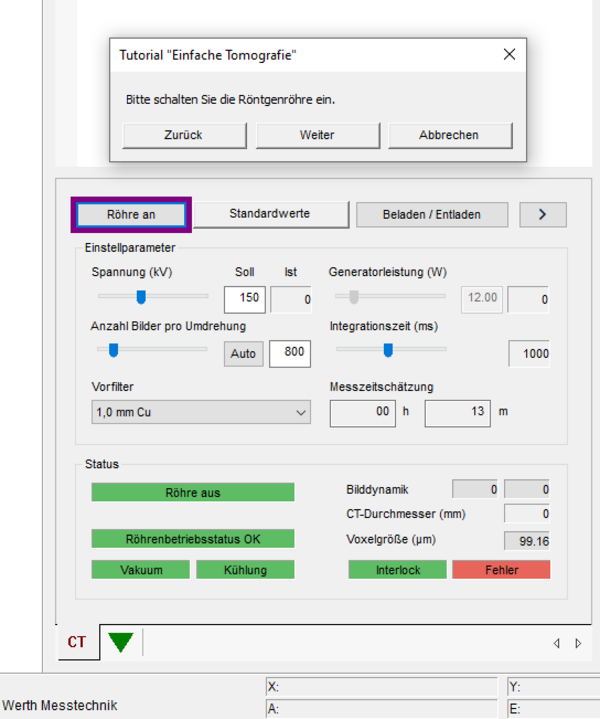 Bedienerführung durch WinWerth® Tutorials