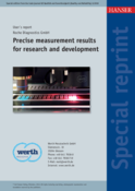 Des résultats de mesure précis pour la recherche et développement – machine à mesurer tridimensionnelle détermine la géométrie et l'épaisseur de couche des microstructures / Roche Diagnostics GmbH