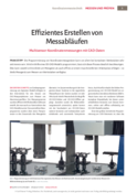 Effizientes Erstellen von Messabläufen – Multisensor-Koordinatenmessungen mit CAD-Daten