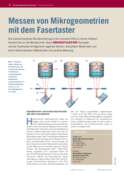 Messen von Mikrogeometrien mit dem Fasertaster