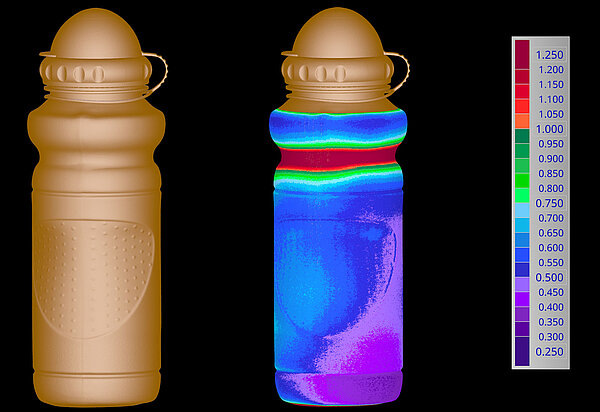 A cosa è adatta una misurazione dello spessore delle pareti in 3D?