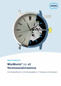 WinWerth® 11.47 Versionsinformation
