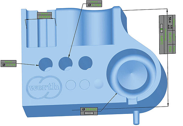Simulation des Tomografieprozesses mit WinWerth® TomoSim