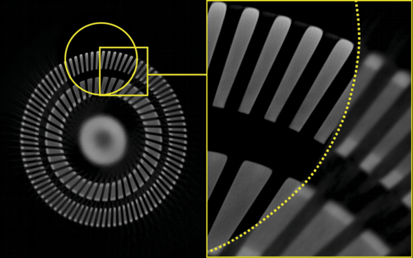 Exzentrische Ausschnitte hoch aufgelöst tomografieren und messtechnisch verknüpfen mit Multi-ROI-CT
