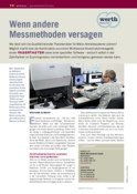 Wenn andere Messmethoden versagen / Maxon Motor AG